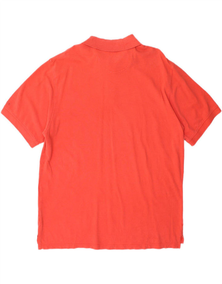 IZOD Mens Polo Shirt XL Orange Cotton Vintage Izod and Second-Hand Izod from Messina Hembry 