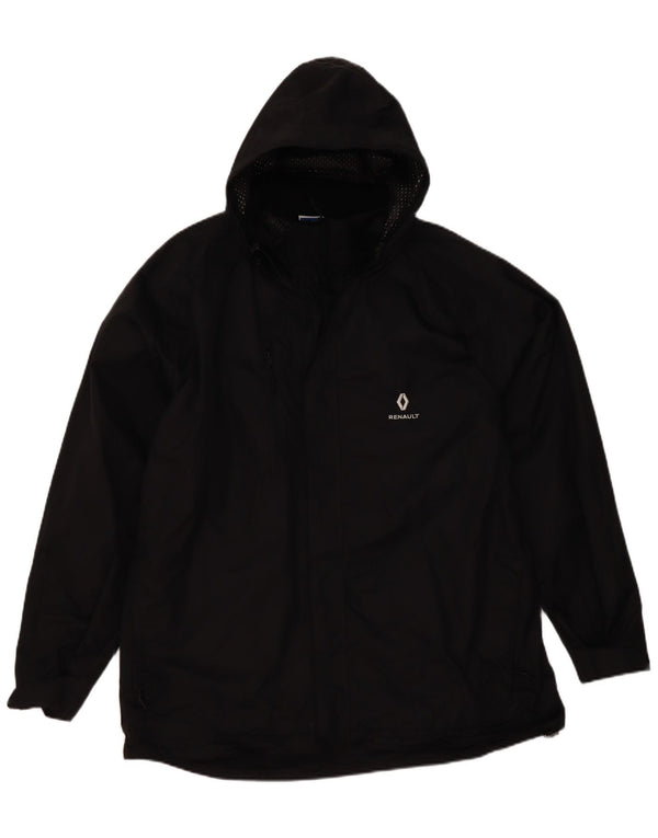 Giacca a vento con cappuccio 510 da uomo Russell Athletic UK 44 2XL Nero Sport