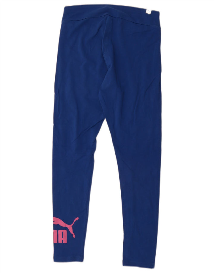 Leggings grafici da donna Puma UK 12 Blu medio