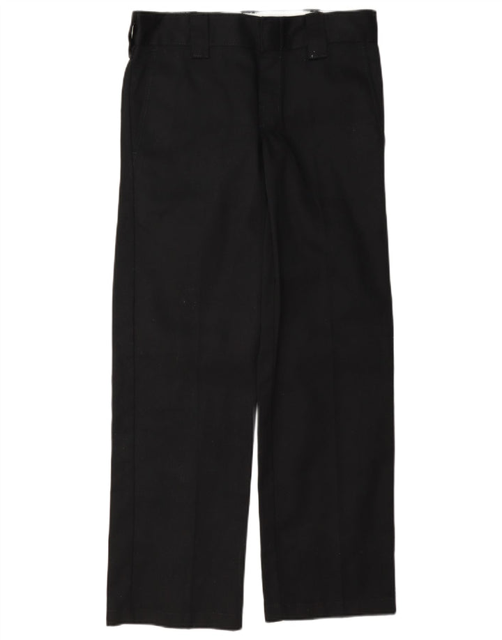 Pantaloni chino dritti slim da donna Dickies W28 L30 poliestere nero