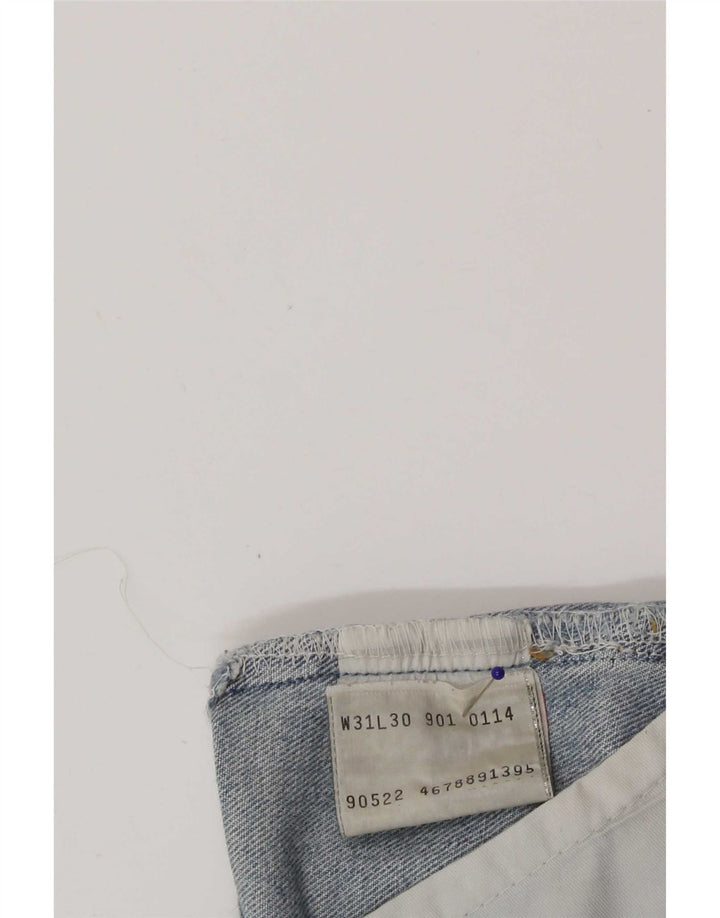 Pantaloncini di jeans Levi's 901 da uomo medi W31 in cotone blu