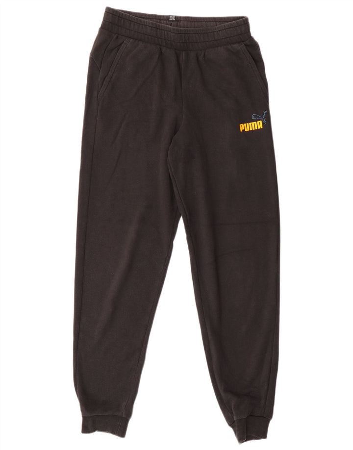 Pantaloni da tuta da ragazzo Puma Joggers 13-14 anni Neri