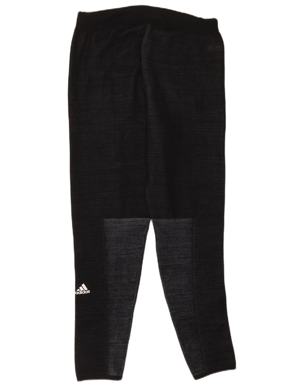 Pantaloni della tuta da donna Adidas UK 14 grandi neri