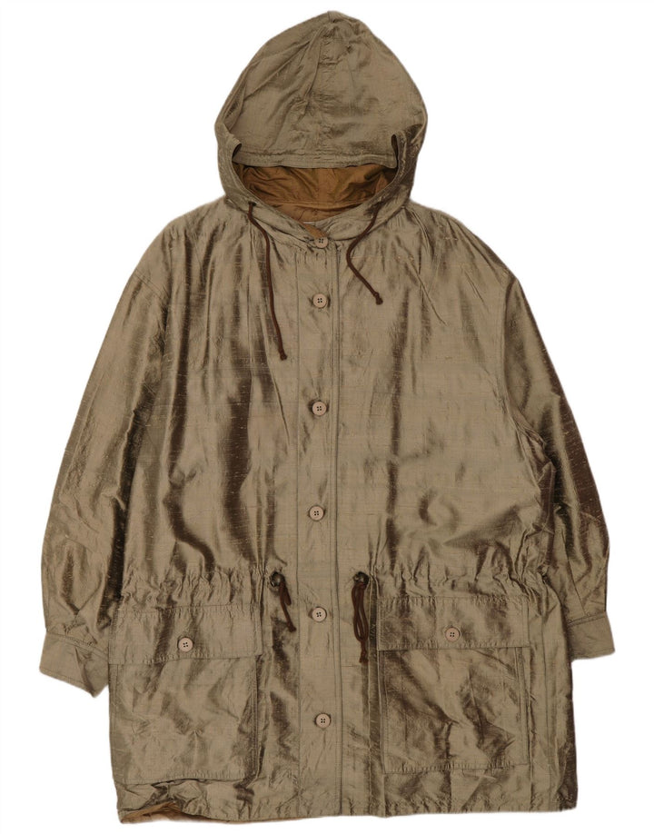 OLIVER BY VALENTINO Cappotto oversize con cappuccio da donna IT 44 Beige medio