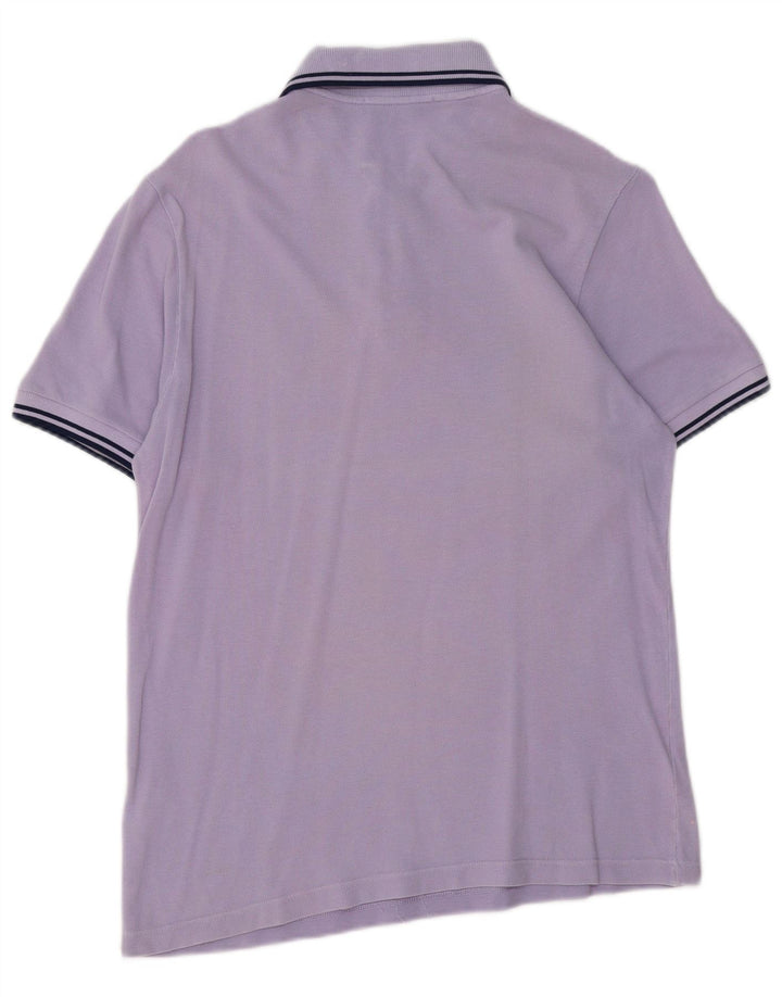 Polo da uomo FRED PERRY piccola in cotone viola