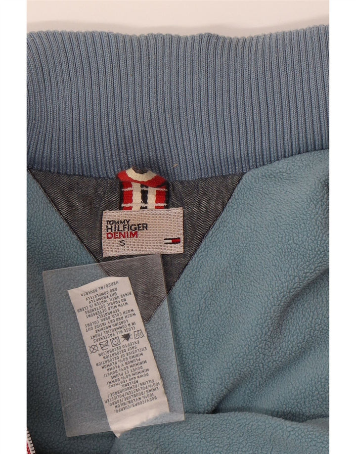 TOMMY HILFIGER Mens Padded Gilet UK 36 Small Blue Polyester