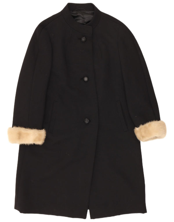 Cappotto da donna Louisoder UK 12 Medium Black New Wool