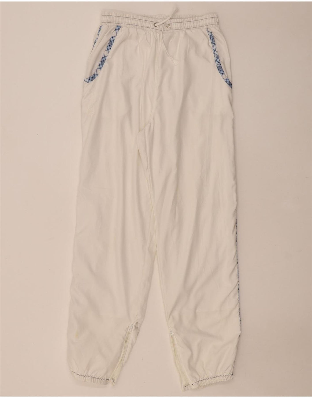 Tuta intera da donna con grafica oversize Sergio Tacchini US 10 Large Bianca