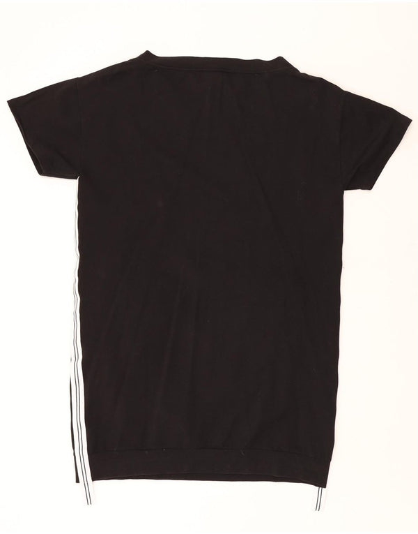 LIU JO Abito T-shirt Milano da donna UK 18 XL Cotone nero