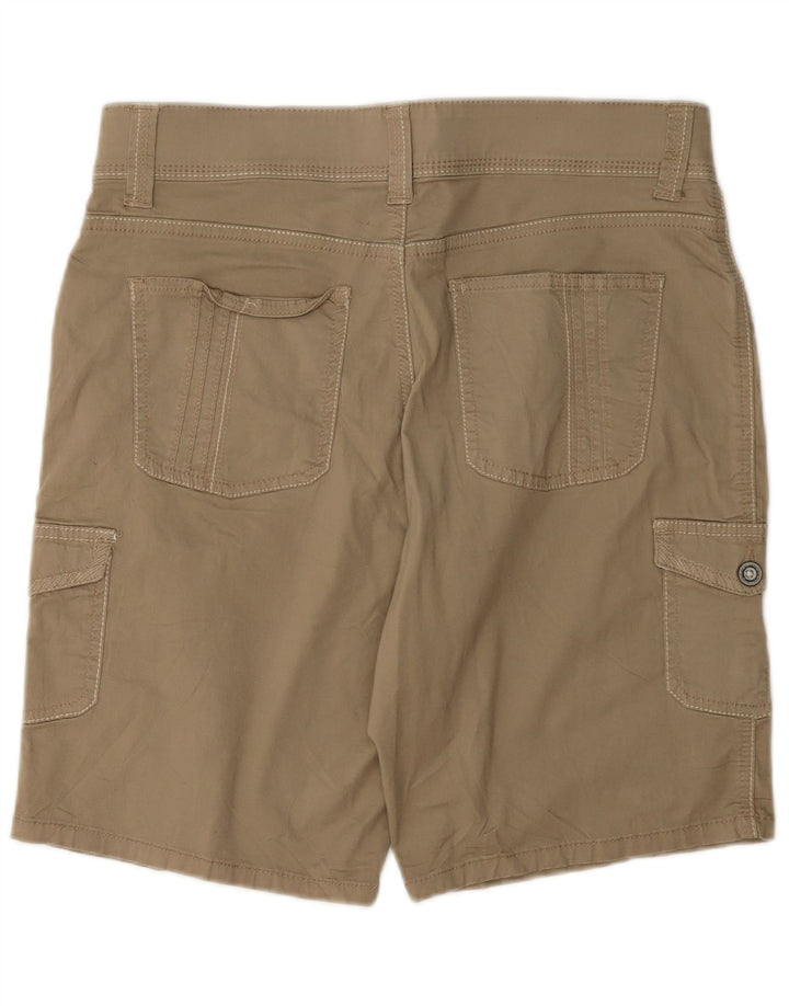Pantaloncini cargo da donna Lee US 10 Large W32 in cotone beige