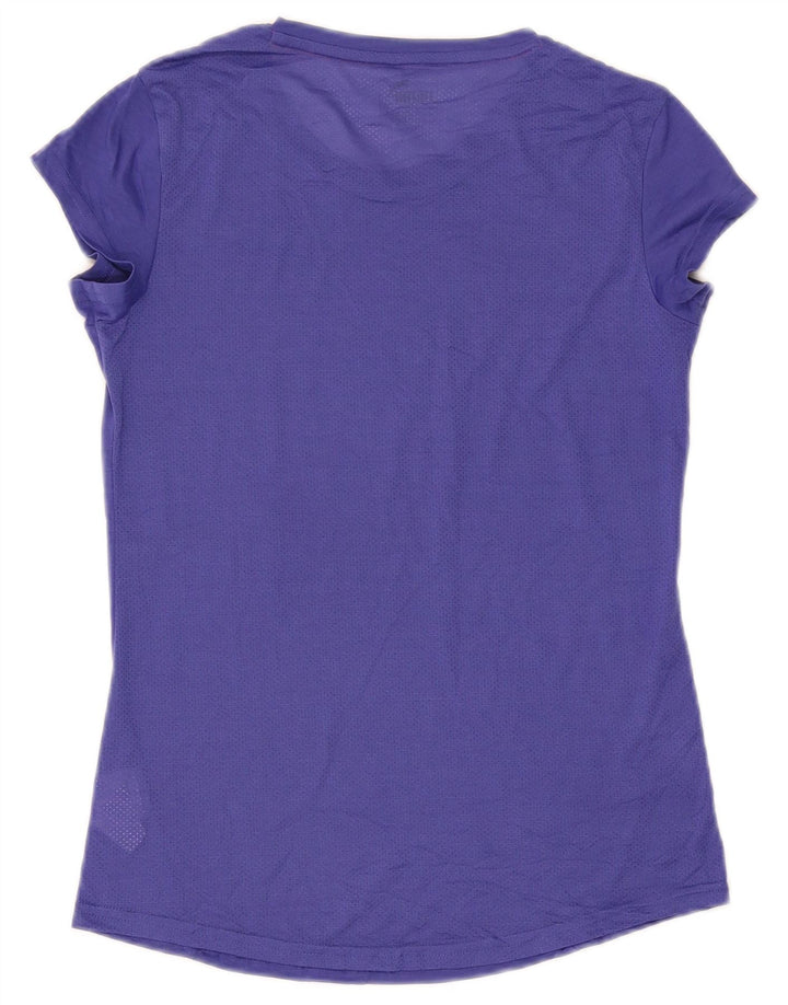 T-shirt da donna Puma UK 10 piccola viola in poliestere