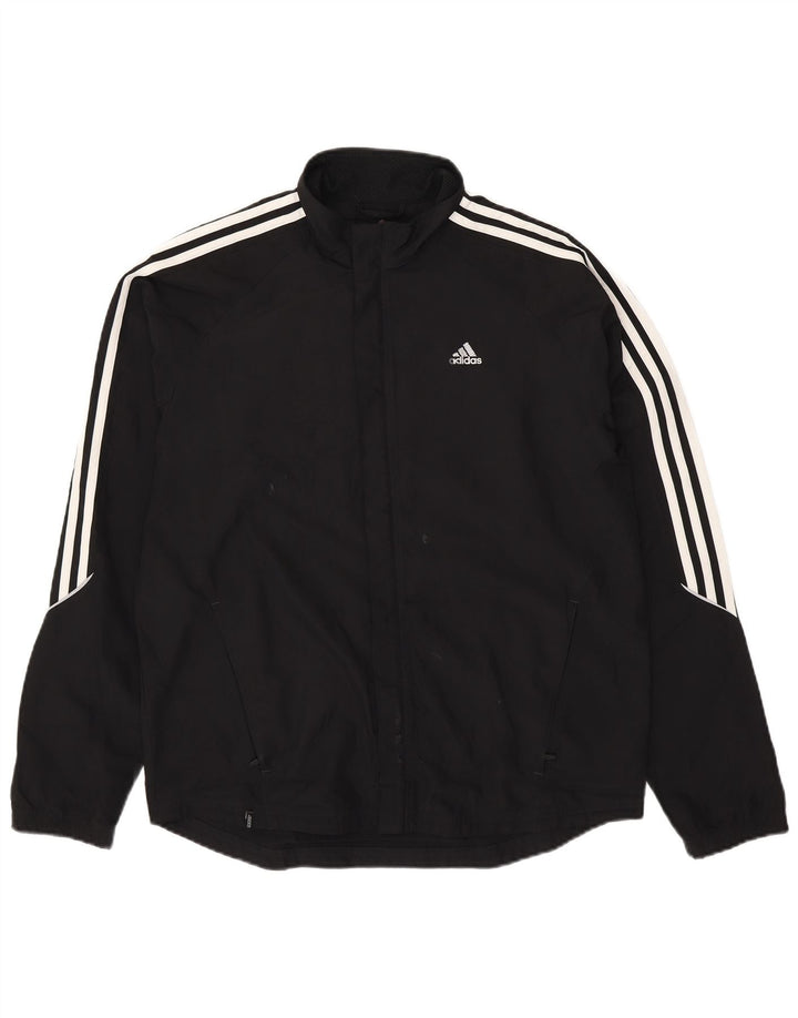 Giacca antipioggia Adidas Clima Proof da uomo UK 38 Medium Nero Poliestere