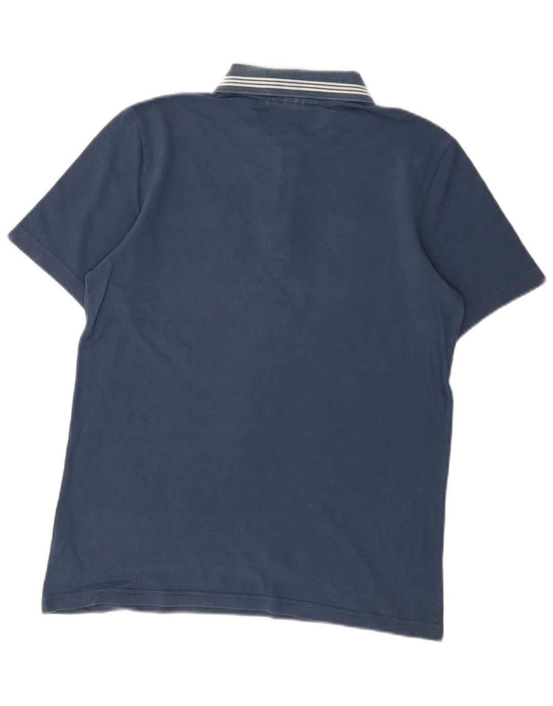 Polo Adidas da uomo piccola in cotone blu navy