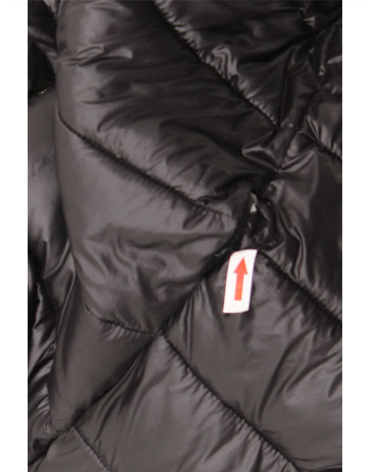 Cappotto imbottito da uomo Champion UK 38 medio nero in poliammide