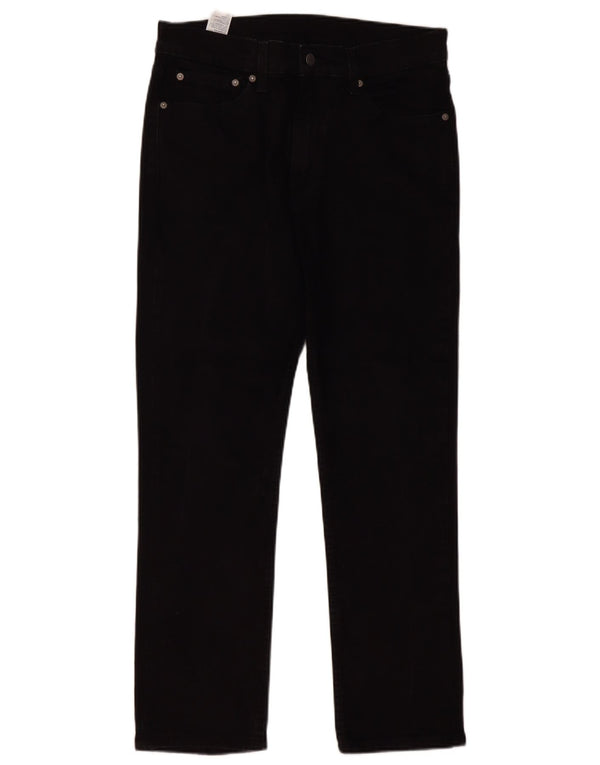 Jeans Levi's Uomo 511 Slim W32 L30 Cotone Nero