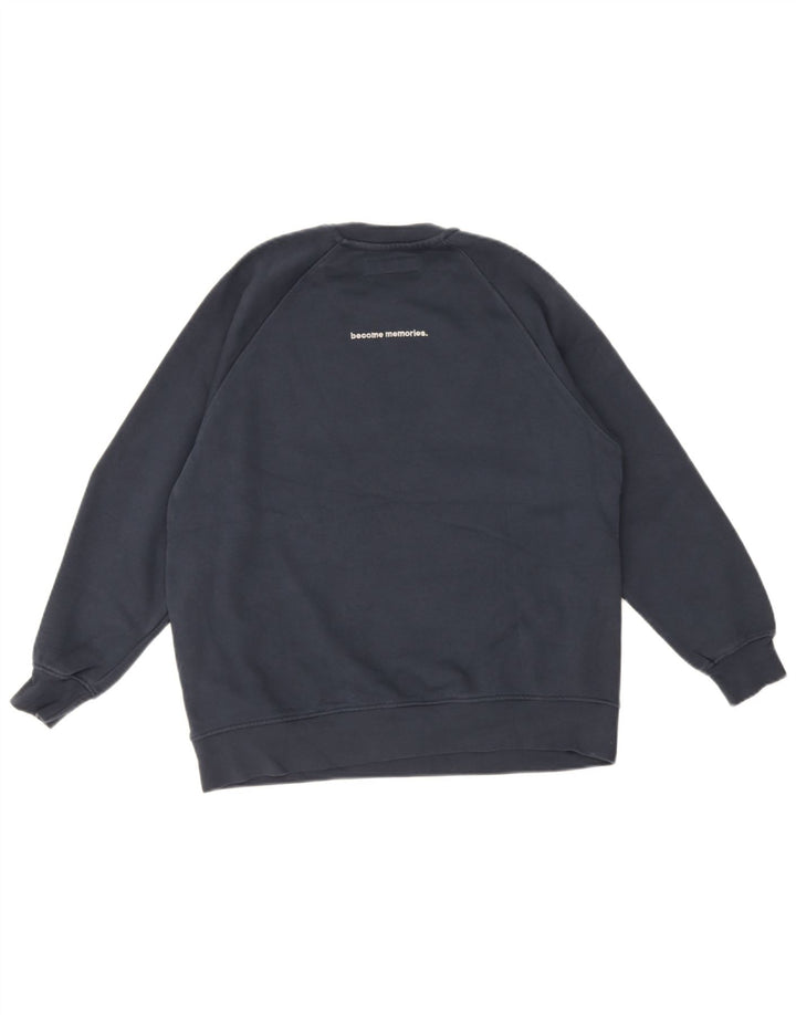 Felpa Zara Bambino 13-14 Anni Cotone Blu Navy