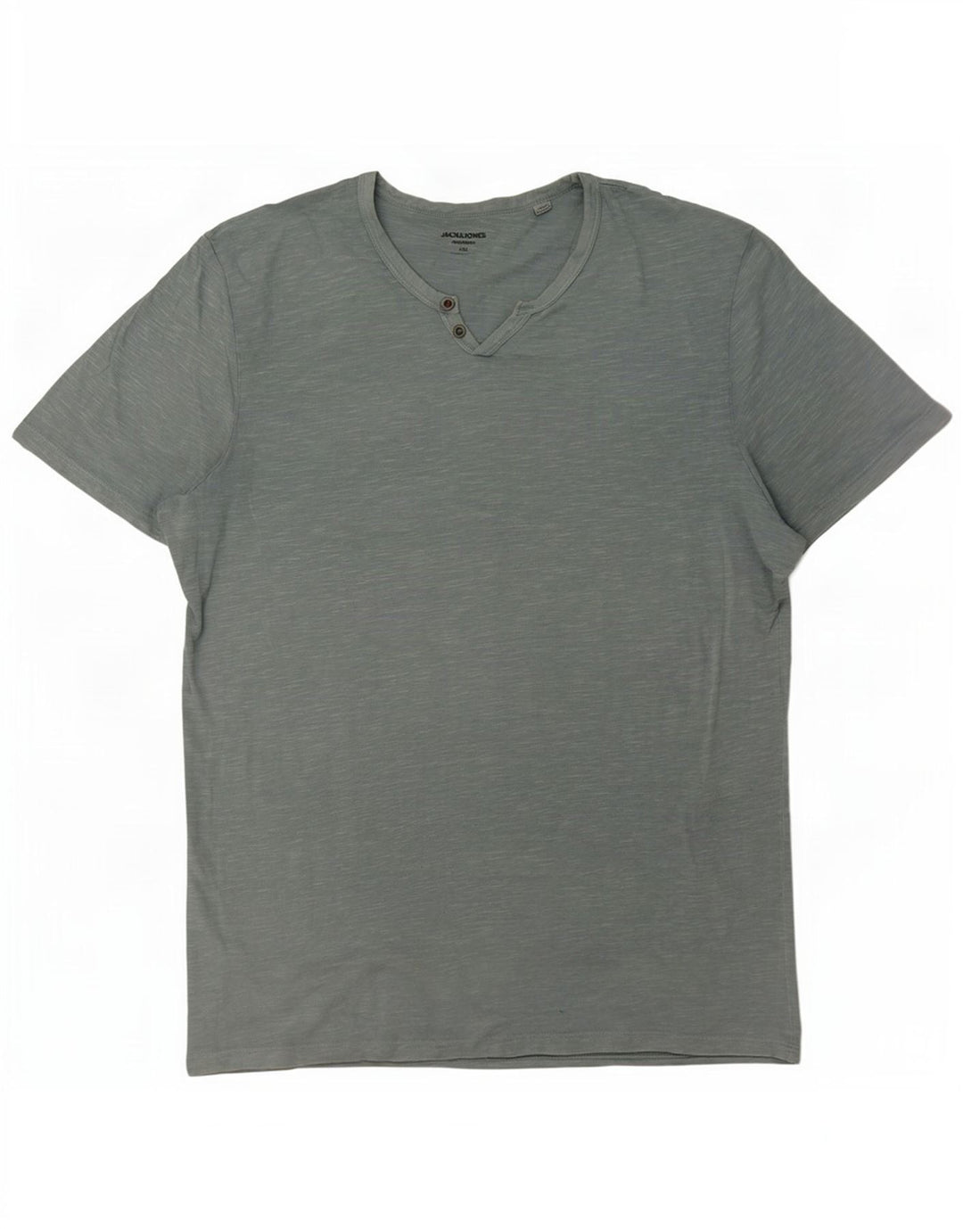 T-shirt da uomo Jack & Jones Top 2XL cotone screziato blu