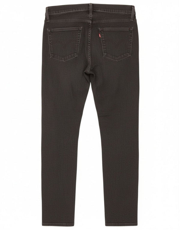 Levi's Donna 311 Shaping Skinny Jeans W29 L30 Cotone Grigio