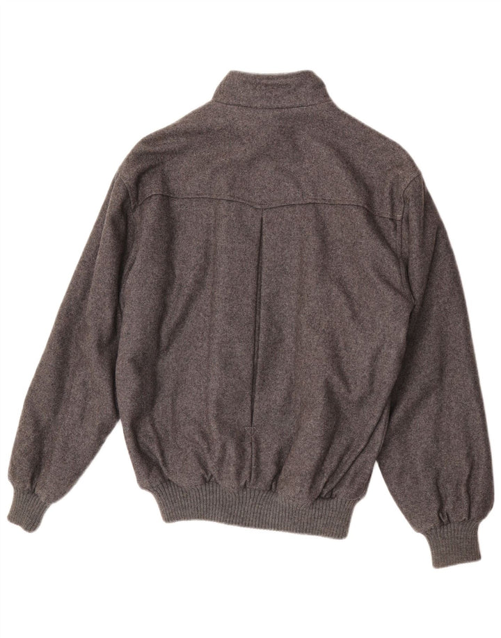 Bomber da uomo Brummell IT 48 Lana grigio medio