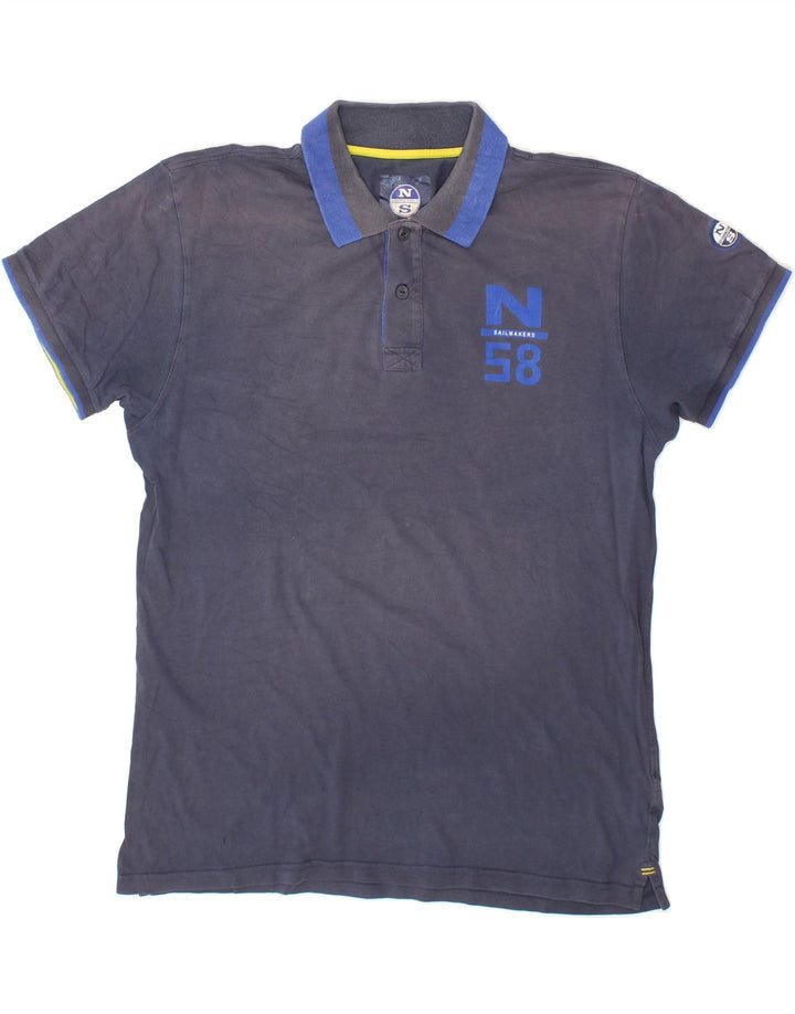 Polo da uomo NORTH SAILS Sailmakers 2XL in cotone blu navy