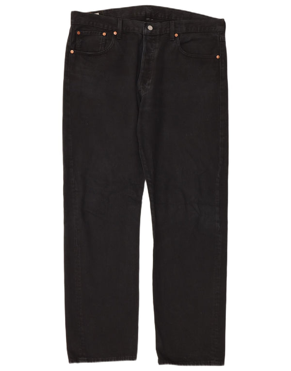 Levi's Uomo 501 Jeans dritti W38 L32 Neri