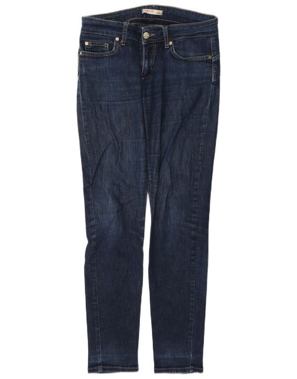 Jeans slim a vita media da donna Liu Jo W28 L32 cotone blu navy
