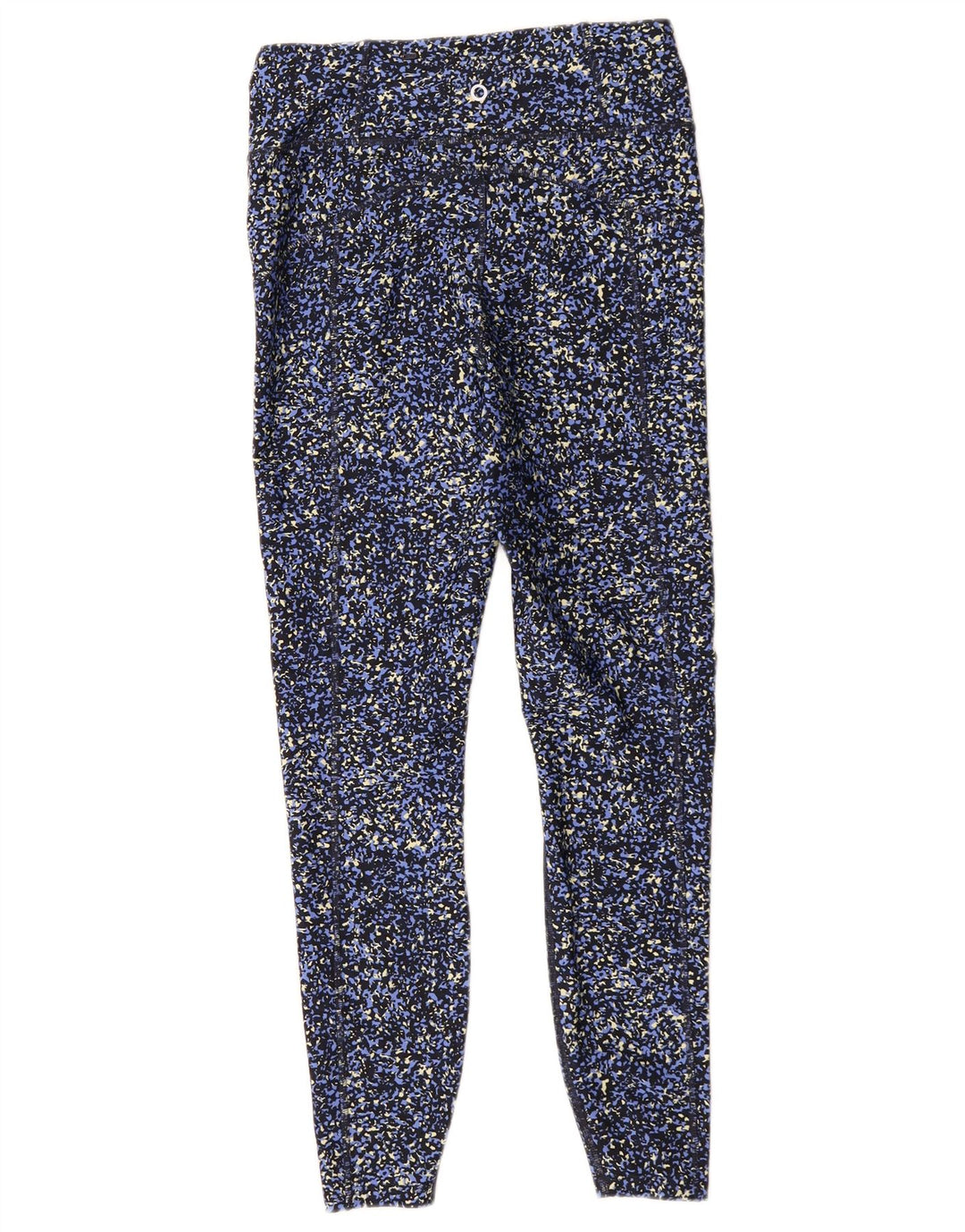 Leggings da donna Marks & Spencer UK 10 Piccolo poliestere screziato blu