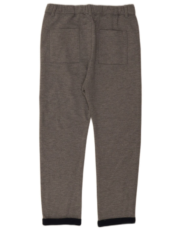 Pantaloni chino dritti da ragazzo Benetton 11-12 anni W28 L23 Colorblock grigio