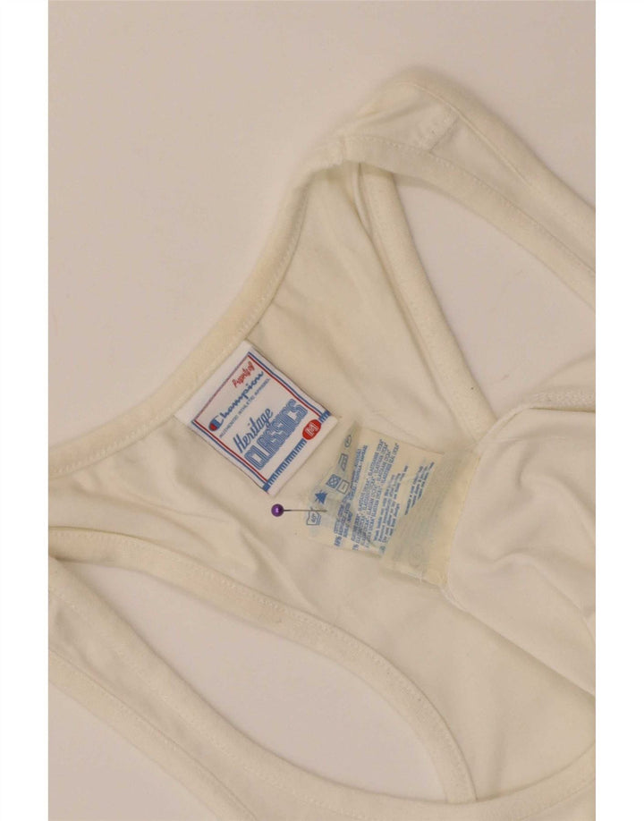 Canotta da donna Champion UK 12 cotone bianco medio