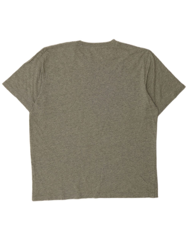T-shirt grafica da uomo Carhartt Top grande grigio chiazzato