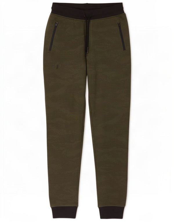 Under Armour Pantaloni da tuta da uomo larghi da jogging piccoli verdi maculati