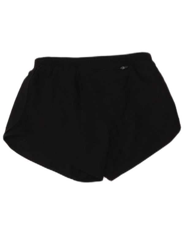 Pantaloncini sportivi Nike da donna Dri Fit UK 8 piccoli poliestere nero