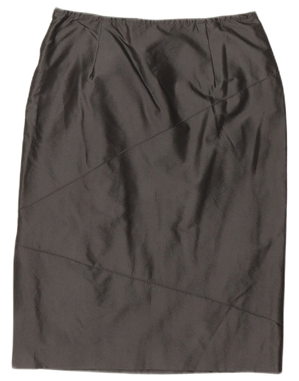 Gonna longuette da donna Max & Co. UK 10 piccola W28 poliestere nero