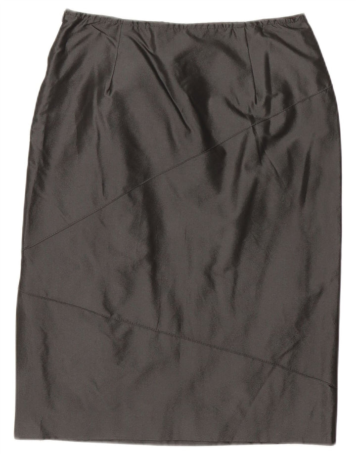 Gonna longuette da donna Max & Co. UK 10 piccola W28 poliestere nero