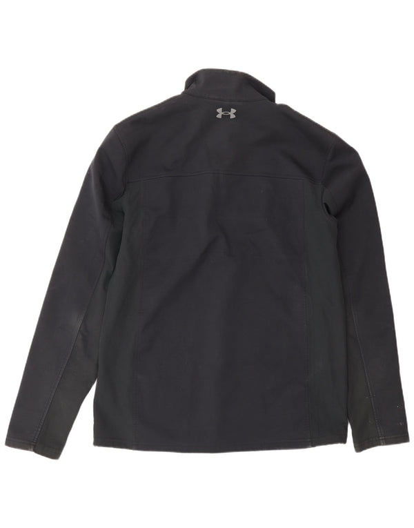 Giacca da tuta da uomo Under Armour Cold Gear, poliestere nero medio