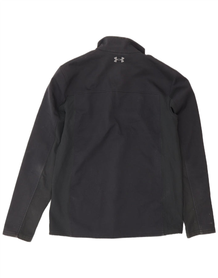 Giacca da tuta da uomo Under Armour Cold Gear, poliestere nero medio