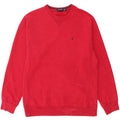 Felpa da uomo Nautica Jumper XL in cotone rosso