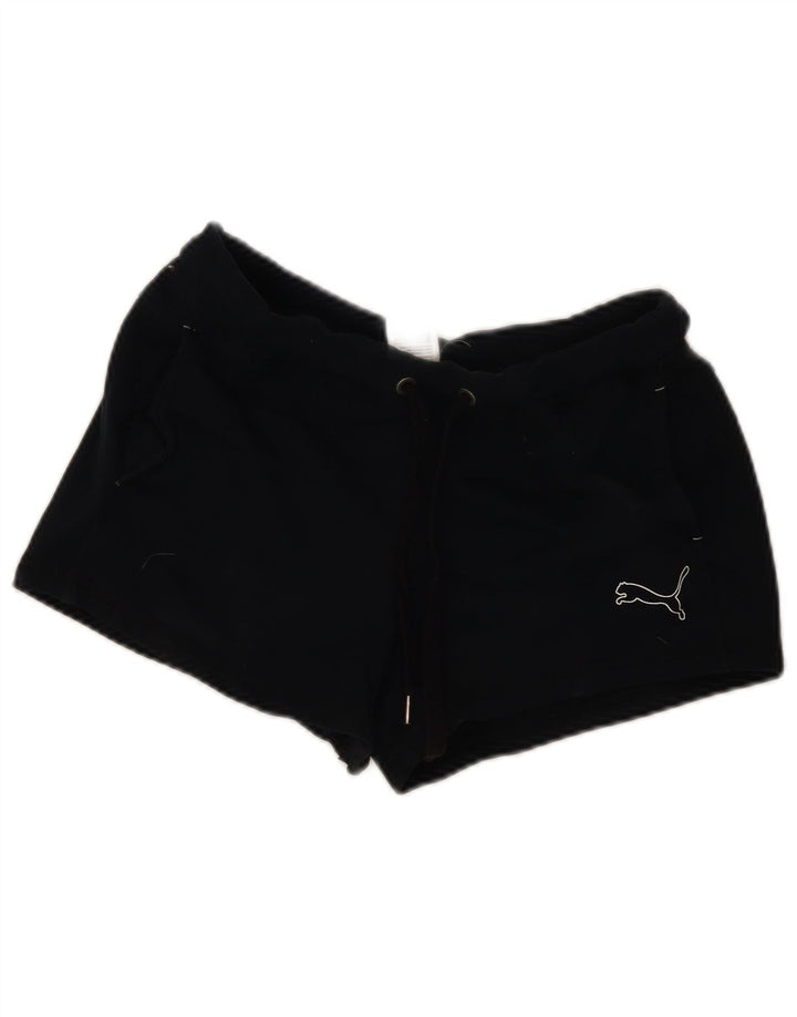 Pantaloncini sportivi da donna Puma UK 12 medio nero cotone