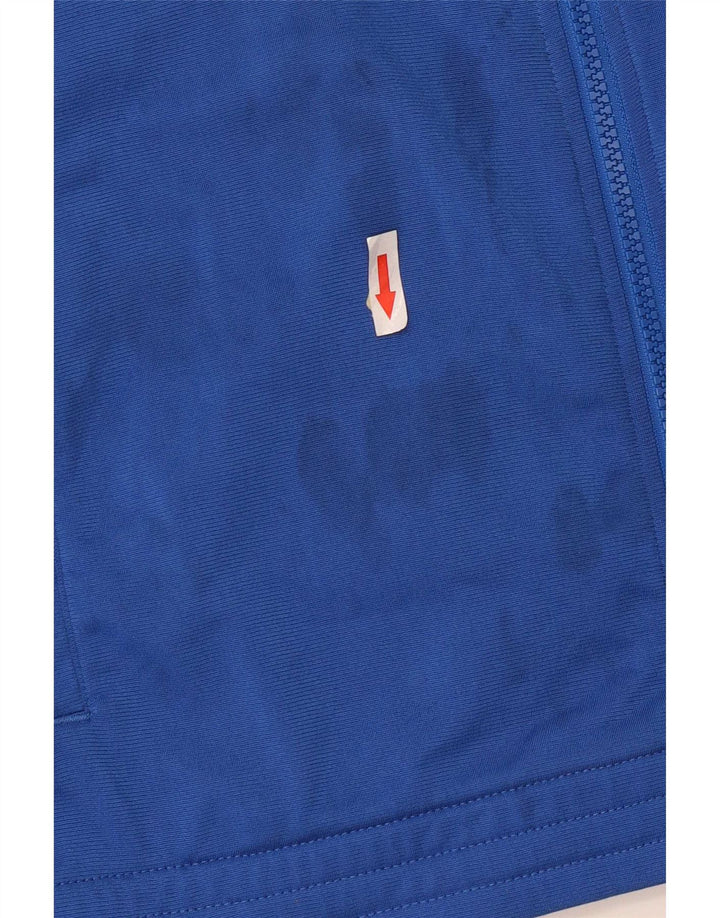 Giacca da ginnastica da uomo Adidas piccola blu
