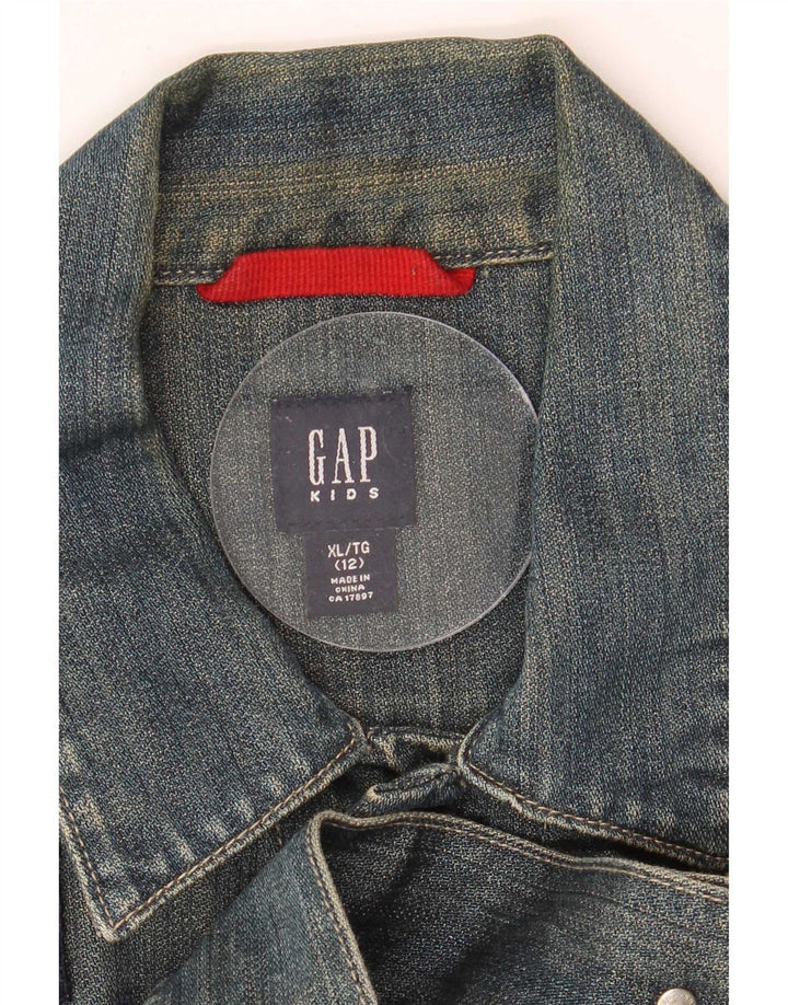 Gap Giacca di jeans da ragazzo 11-12 anni XL Blu