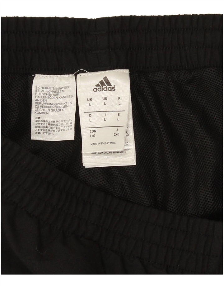 Pantaloni da tuta da uomo Adidas Joggers grandi neri in poliestere