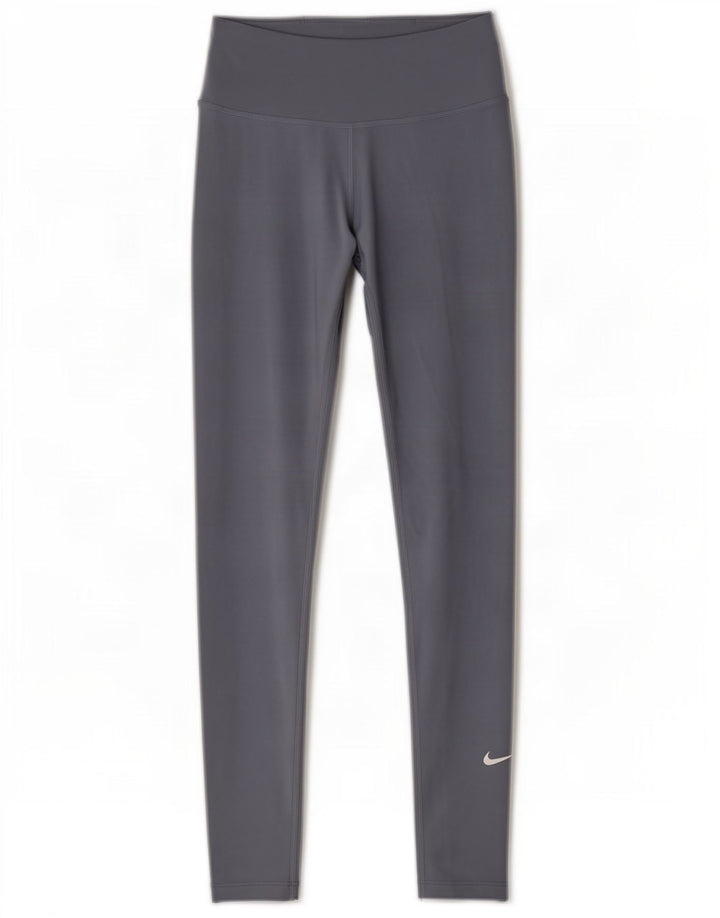 Leggings Nike Dri Fit da donna UK 4 XS blu poliestere