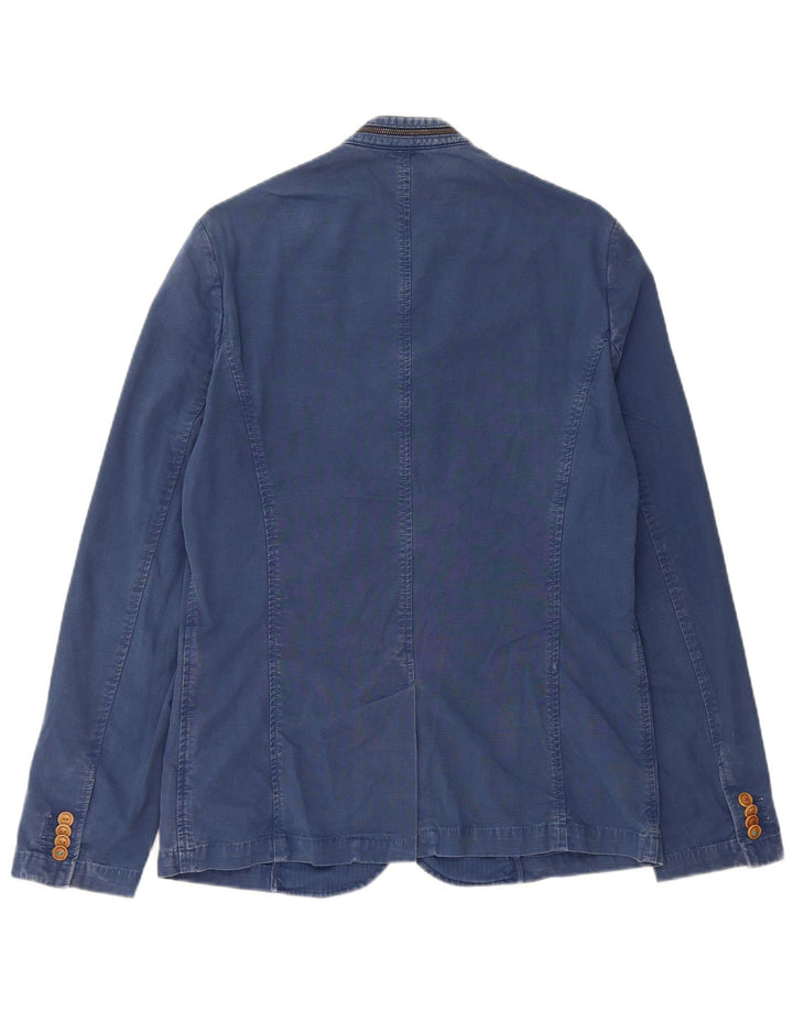 Giacca blazer da uomo a 5 bottoni Zara UK 38 blu medio