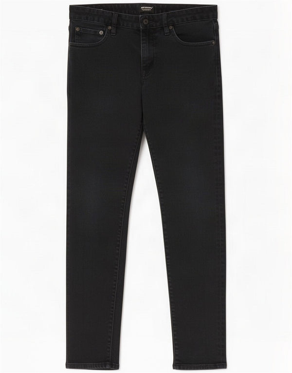 Jeans slim da uomo Superdry W30 L29 cotone nero