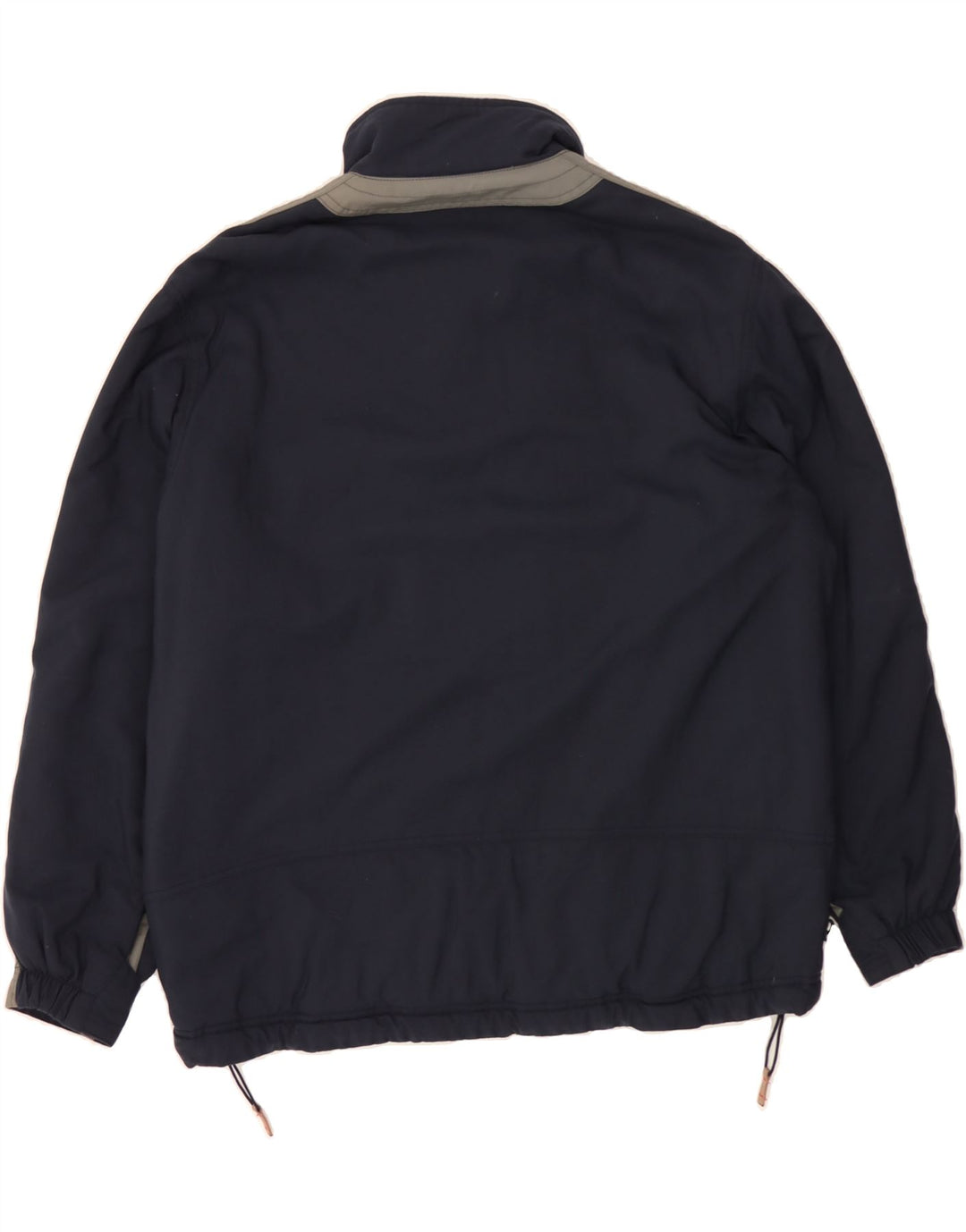 BEN SHERMAN Giacca a vento da uomo UK 40 Large Blu Navy Colorblock
