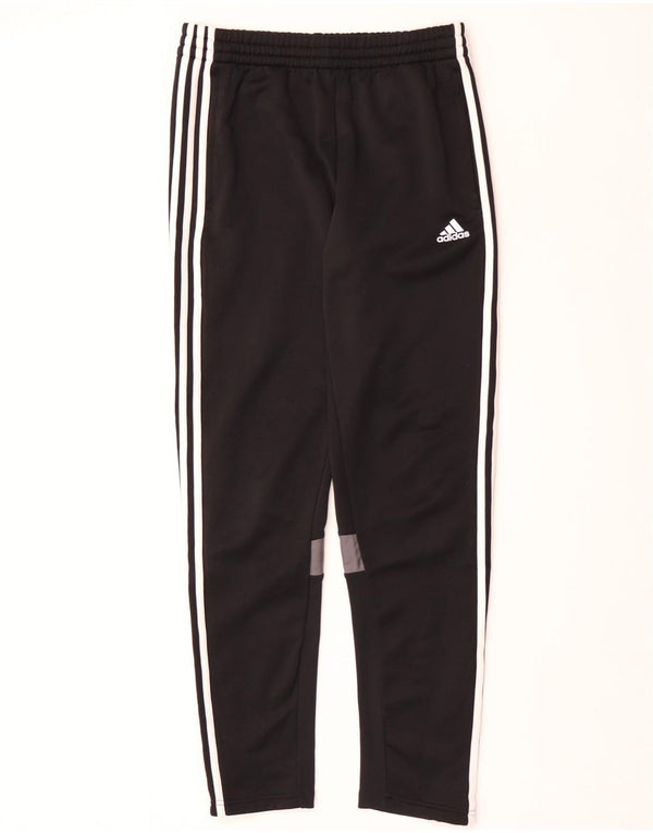 Pantaloni della tuta Adidas Aeroready da ragazzo 15-16 anni Colorblock nero