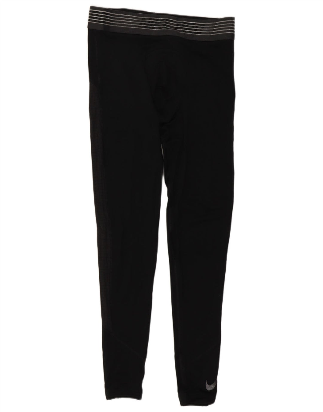 Leggings grafici Nike Dri Fit da uomo in poliestere nero medio