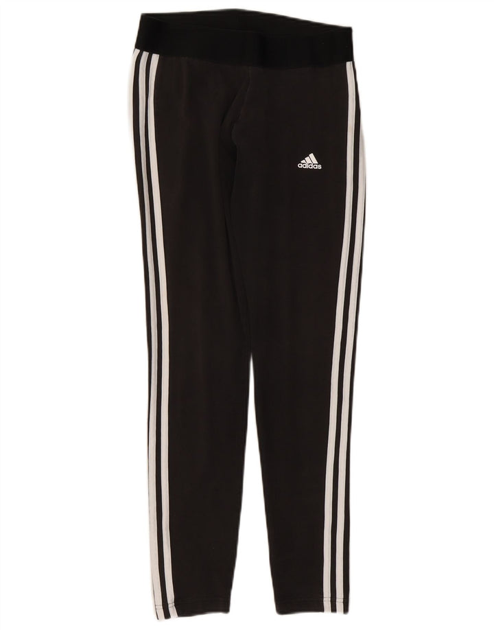 Leggings Adidas da donna UK 12/14 cotone nero medio