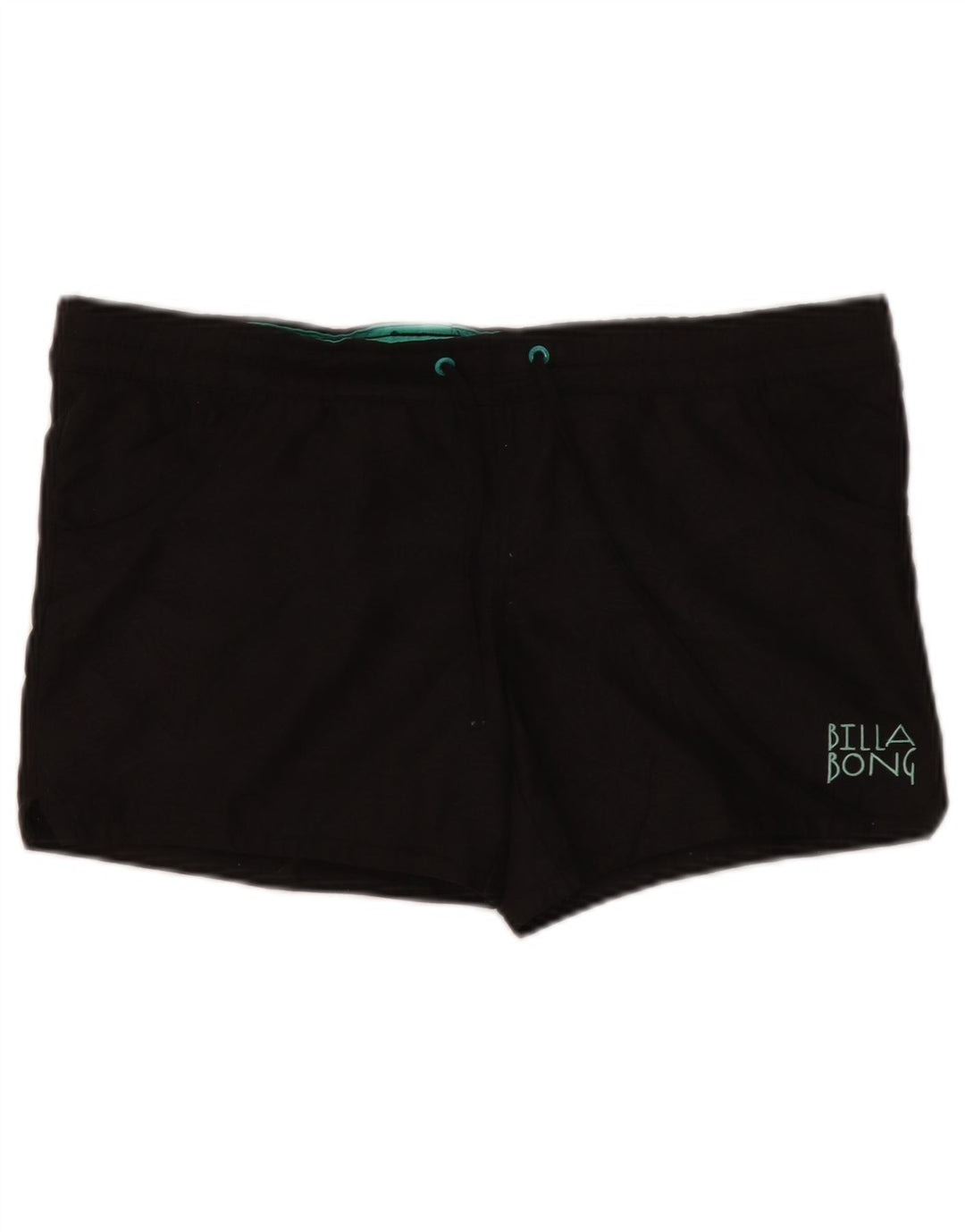 Pantaloncini da bagno grafici da donna Billabong US 10 Large Nero Poliestere