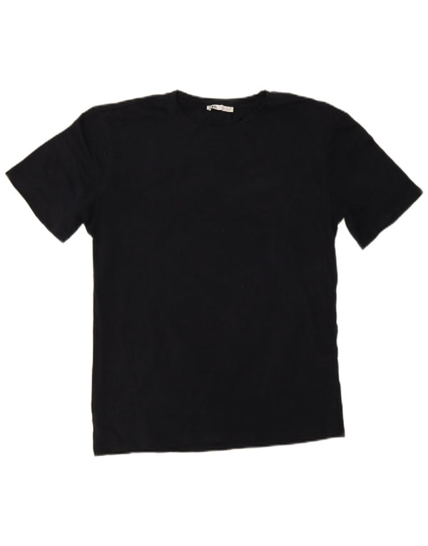 T-shirt Zara da uomo Top Large blu navy